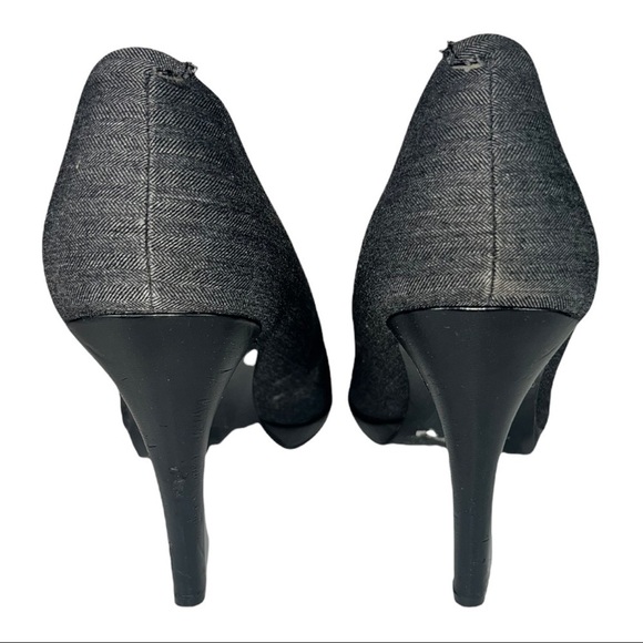 Nine West Wise Up 2 Gray Heels - Picture 7 of 12